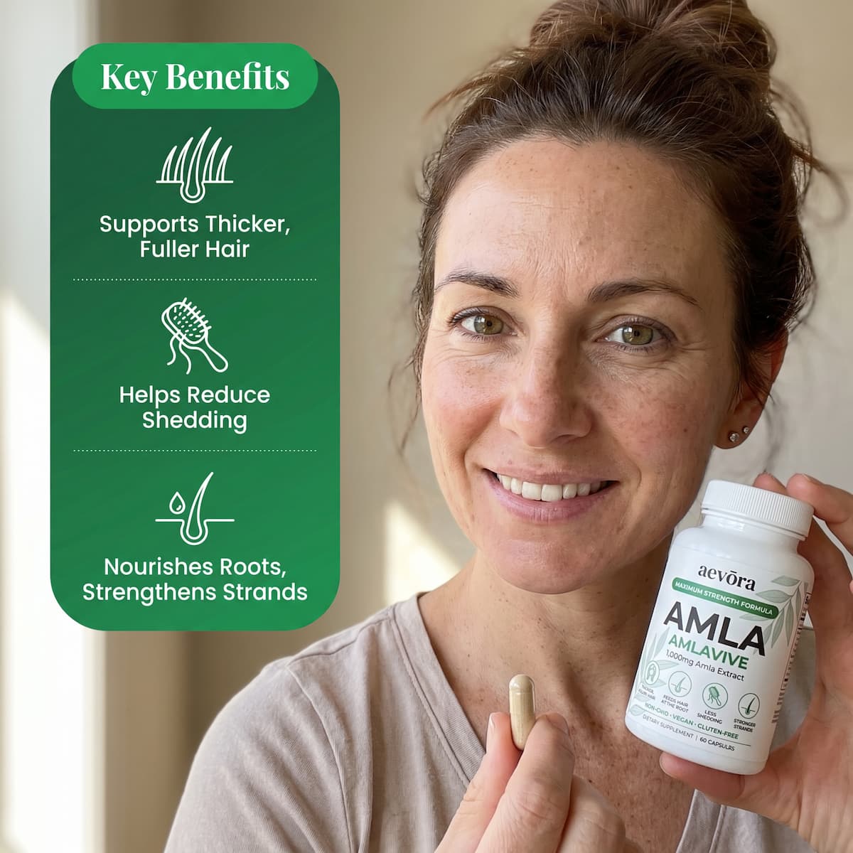 Amlavive Hair Nourish Capsules